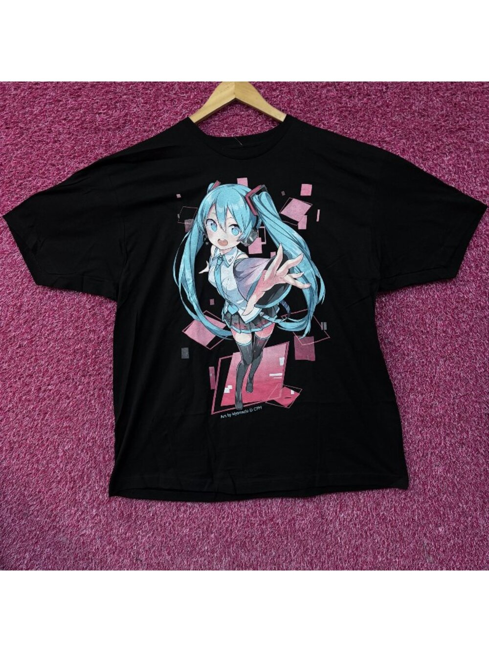 Hatsune Miku "Called Back" Anime Vocaloid T-shirt XXL
